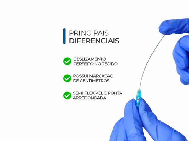 Microcânula Smart - 23G . 70mm - 10un - Smart GR