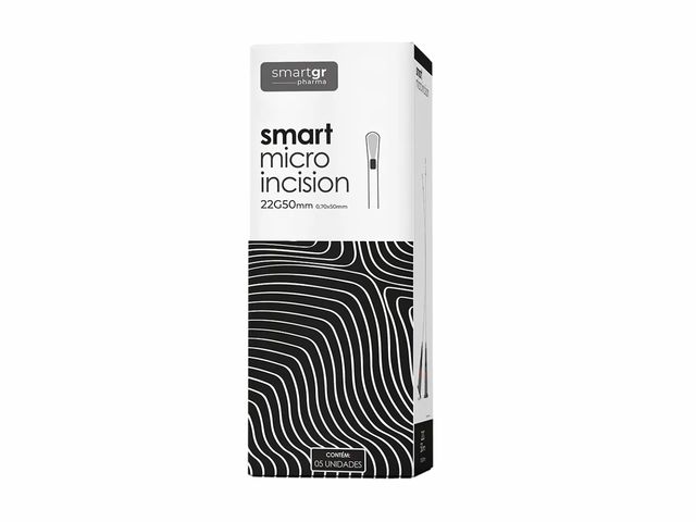 Smart Micro Incision - 22G . 50mm - 05un - Smart GR