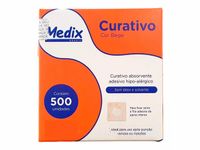 Imagem do produto Curativo Pós Coleta - Bege - 500un - Medix Brasil