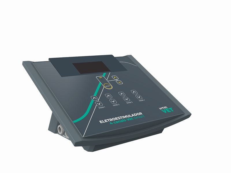 Eletroestimulador 4 Canais Vet Smart - HTM VET
