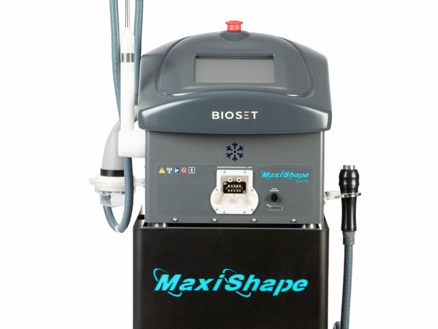 Maxishape Cryo Bioset – Radiofrequência com Refrigeração para Estética Facial e Corporal Maxishape Cryo Bioset – Radiofrequência com Refrigeração para Estética Facial e Corporal
