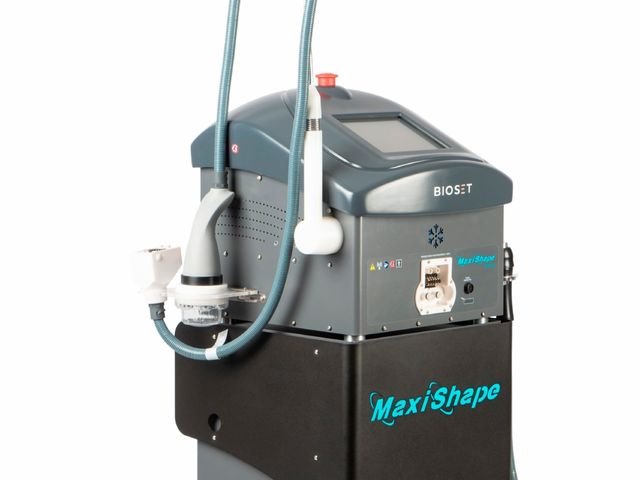 Maxishape Cryo Bioset – Radiofrequência com Refrigeração para Estética Facial e Corporal Maxishape Cryo Bioset – Radiofrequência com Refrigeração para Estética Facial e Corporal