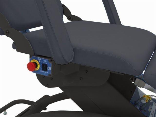 Poltrona Elétrica Bilateral com 3 Motores e Espuma Injetada - Preta – Arktus