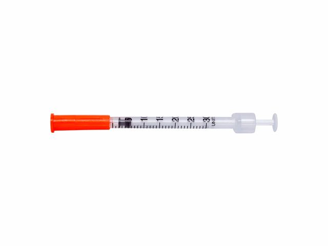 Seringa para Insulina 0,3ml - 0,6x0,25mm (31G) - Uniqmed