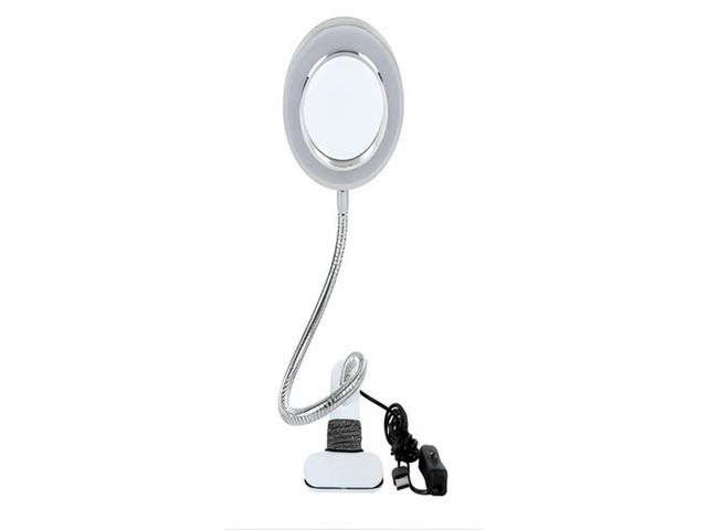 Lupa Luminária LED - Clipe Tubo Dobrável - Best Pro