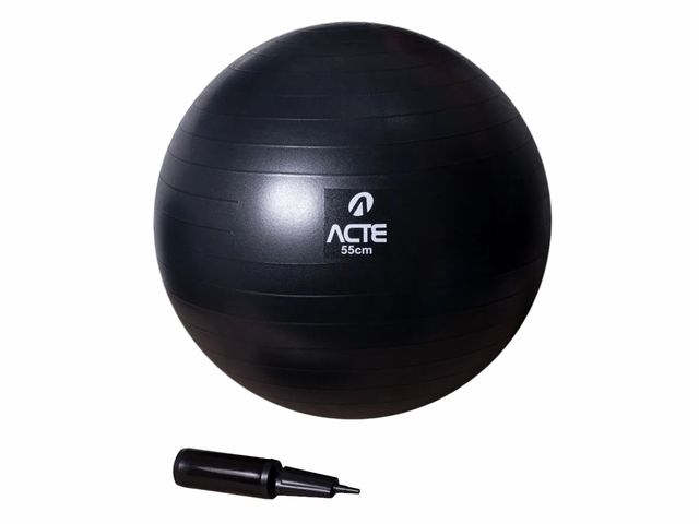 Bola Suíça para Pilates - Com Bomba de Ar - 55cm - Acte 