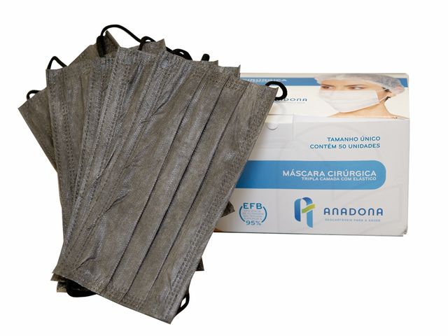 Mascara Cirúrgica Descartável - 50 Unidades - Anadona Mascara Cirúrgica Descartável - 50 Unidades - Anadona