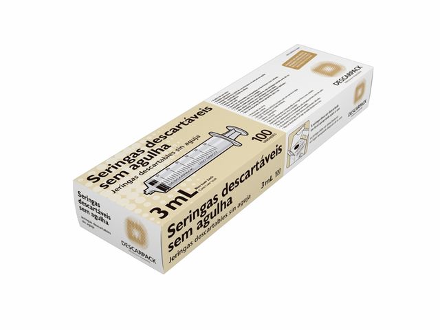 Seringa Luer Lock - Sem Agulha - Descarpack - OUTLET* Enquanto durarem os estoques Seringa Luer Lock - Sem Agulha - Descarpack - OUTLET* Enquanto durarem os estoques