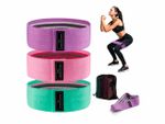 Kit Faixas Elásticas - Hip Resistance Bands - Alux