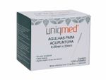 Agulha para Acupuntura - 0,25x30mm - 1000un - Uniqmed