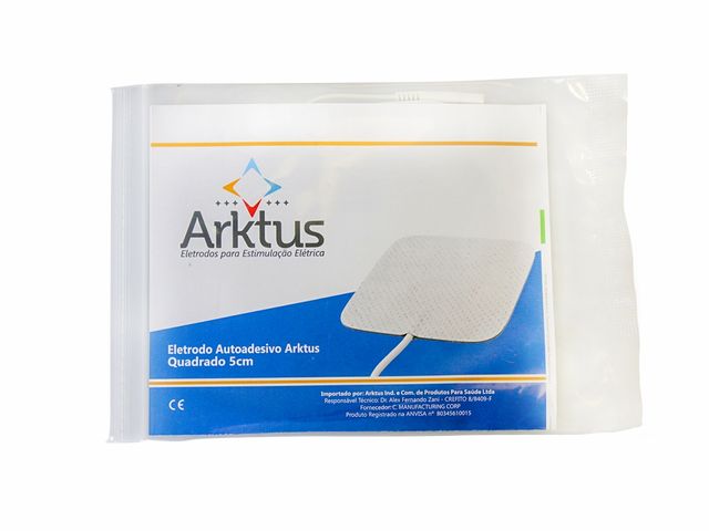Eletrodo Autoadesivo 5x5cm – 4 Unidades – Arktus Eletrodo Autoadesivo 5x5cm – 4 Unidades – Arktus