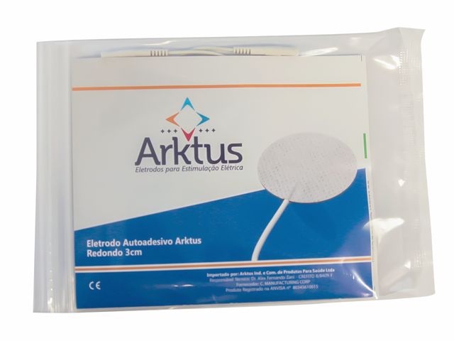 Eletrodo Autoadesivo 3cm – Redondo – 4 Unidades – Arktus Eletrodo Autoadesivo 3cm – Redondo – 4 Unidades – Arktus