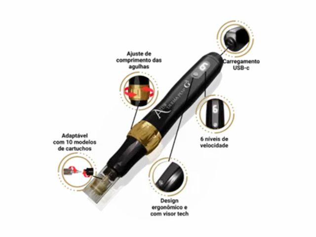 Alur Derma Pen G3 – Caneta para Microagulhamento Alur Derma Pen G3 – Caneta para Microagulhamento