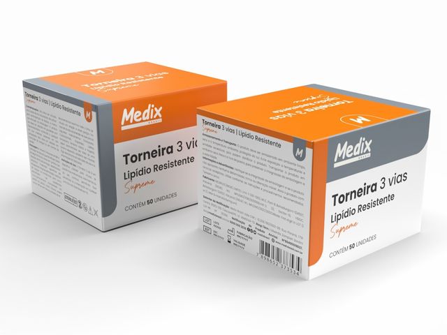 Torneira de 3 Vias – Medix Brasil