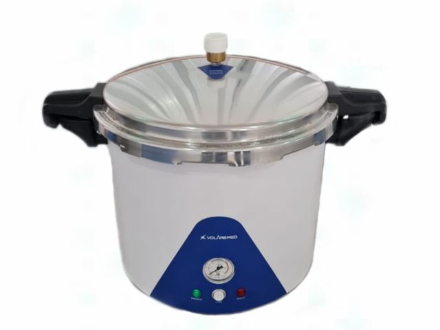 Autoclave Vertical Agile – 8L – Azul – VolareMed Autoclave Vertical Agile – 8L – Azul – VolareMed