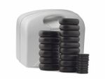 Imagem do produto Kit de Pedras Vulcânicas Basálticas – 23 Peças – Estek