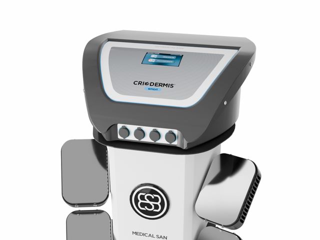 Criodermis Smart Medical San – Aparelho de Criolipólise de Placas com 04 Aplicadores e rack