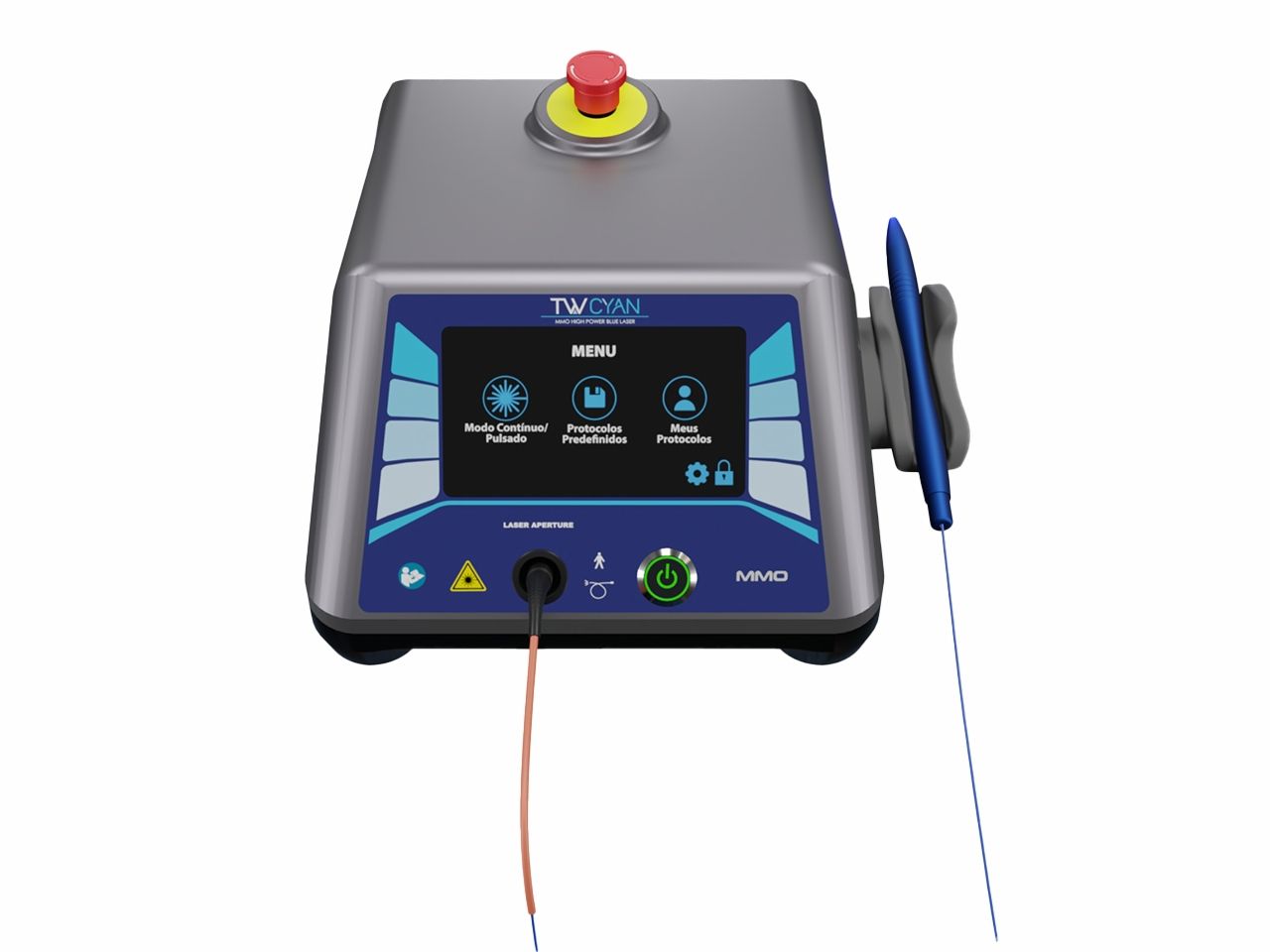 Arktus | TW Cyan – Laser Cirúrgico Azul de Alta Potência – MM Optics