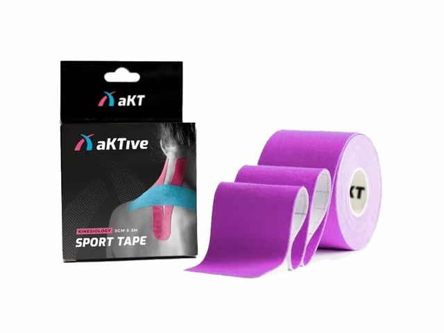 Bandagem Neuromuscular Elástica Adesiva Sport Tape - 05m x 05cm - Aktive Bandagem Neuromuscular Elástica Adesiva Sport Tape - 05m x 05cm - Aktive