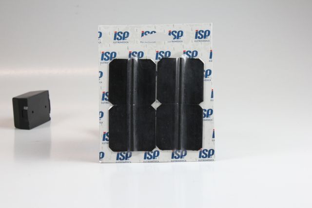Eletrodo de Silicone Condutivo ─ 5x5cm ─ 4un ─ ASX