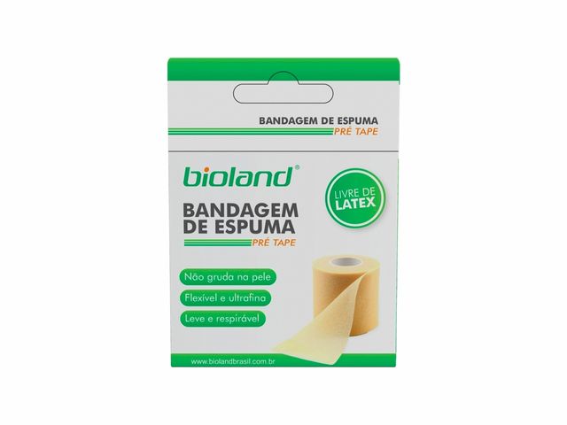 Bandagem de Espuma – 7cm x 27m – Bioland Bandagem de Espuma – 7cm x 27m – Bioland