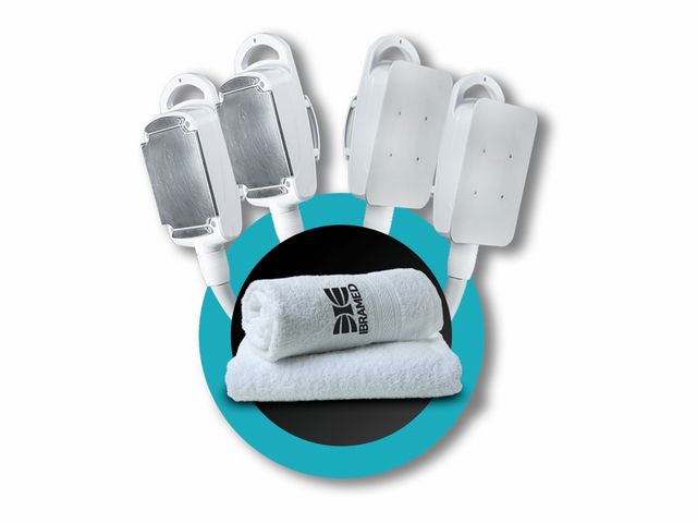 POLARYS PLAXX + 2 APLICADORES G + 2 TOALHAS - IBRAMED