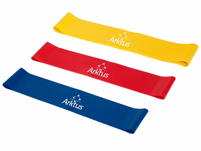 Kit Mini Band - 3 Níveis de Intensidades - Arktus Kit Mini Band - 3 Níveis de Intensidades - Arktus