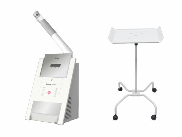 Beauty Steam HTM + Mesa Branca para Vapor de Ozônio - HTM