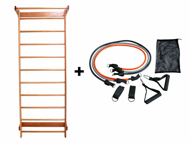 Espaldar Classic + Kit Exercitador Tubing com 3 Intensidades - Arktus