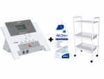 Stimulus Physio Htm 4 Canais Correntes Tens/Fes + Gel Condutor Incolor + Mesa Auxiliar