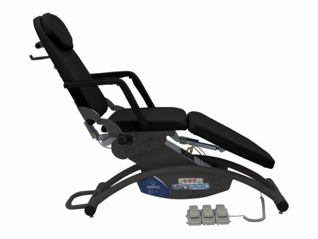 Poltrona Elétrica Bilateral com 3 Motores e Espuma Injetada - Preta – Arktus