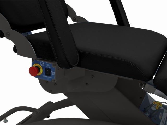 Poltrona Elétrica Bilateral com 3 Motores e Espuma Injetada - Preta – Arktus