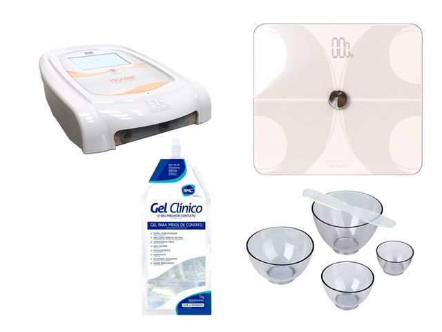 Hooke Ibramed + Gel + Balança Inteligente + Kit Cubeta + Mesa Auxiliar - Arktus Hooke Ibramed + Gel + Balança Inteligente + Kit Cubeta + Mesa Auxiliar - Arktus
