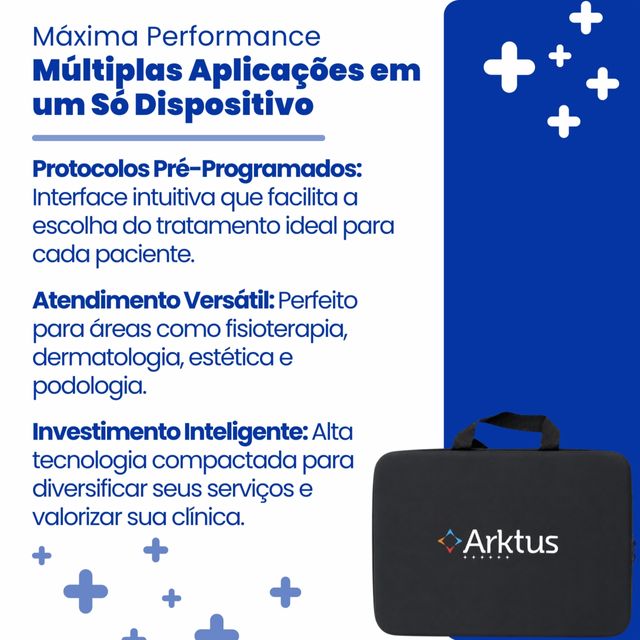 LASER DUO LASERTERAPIA PORTATI + MALETA DE PROTECAO - MM OPTICS