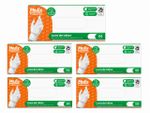 Kit 5 Caixas de Luva de Látex - Uso Geral -  Tamanho G - Com Pó - 100un - Medix Brasil