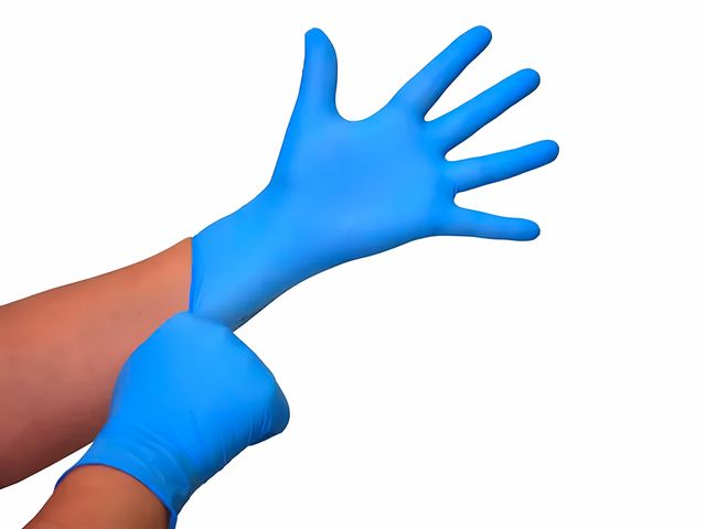 Kit 5 Caixas De Luva De Nitrilo Azul - Uso Geral - GG - Medix Brasil